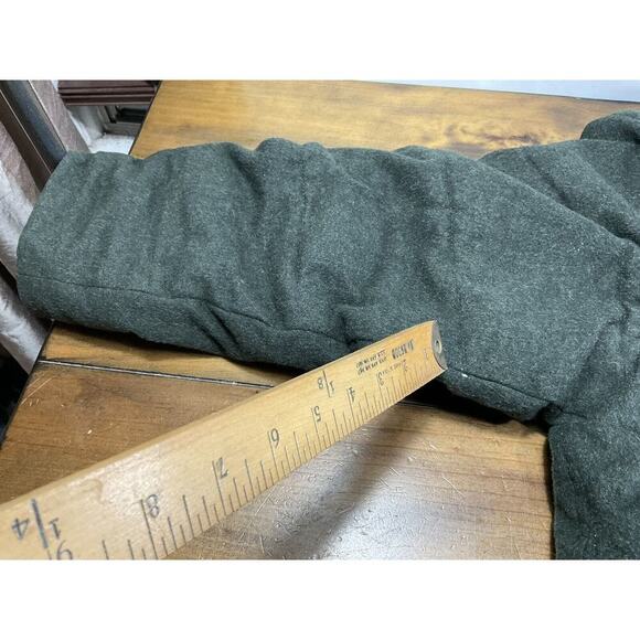 valstar bergdorf goodman COAT Packable Hooded Lambswool Jacket Sz XL - Picture 8 of 12